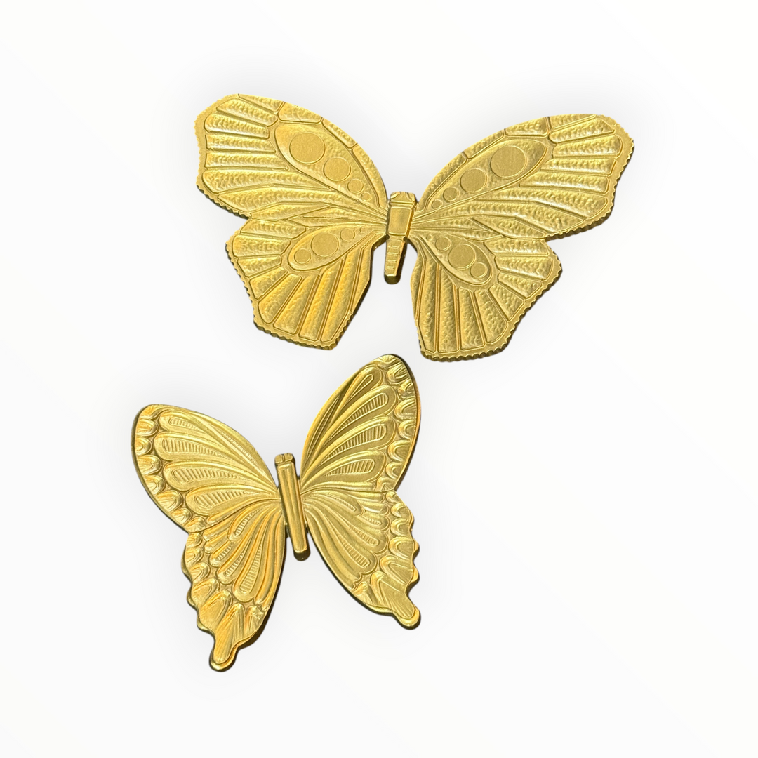 Set of Vintage MCM Syroco Plastic Butterflies