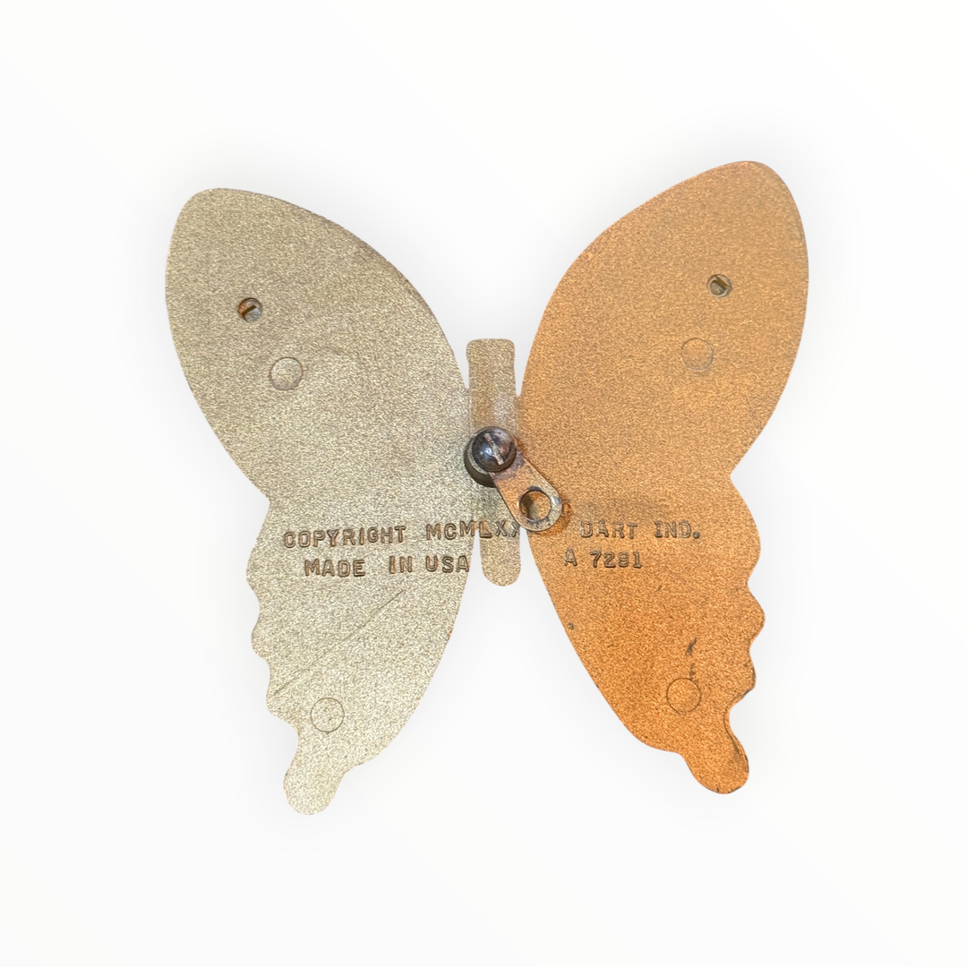 Set of Vintage MCM Syroco Plastic Butterflies