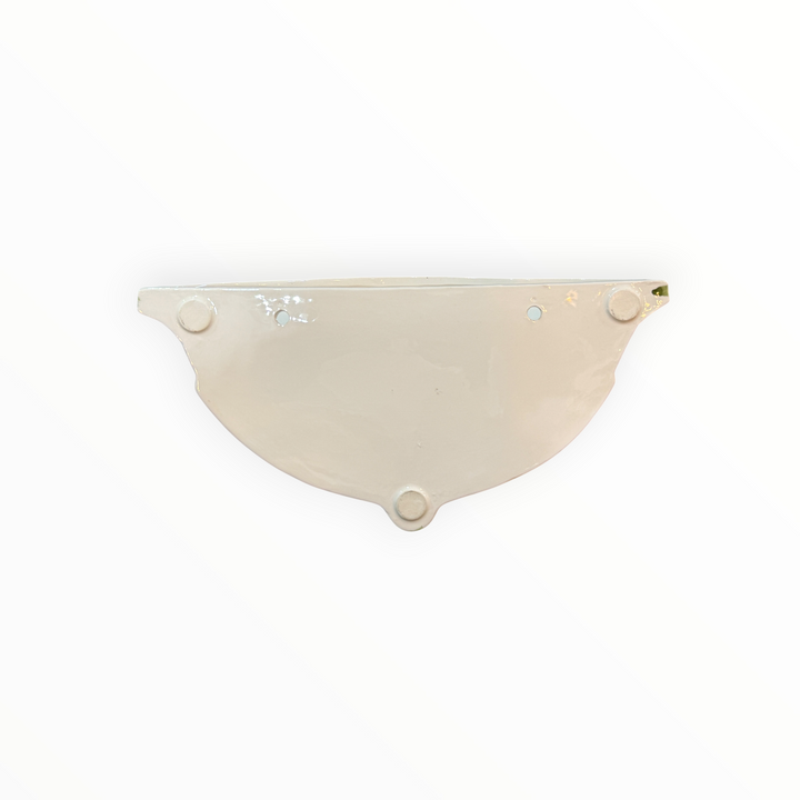 Two-piece Porcelain Lavabo Wall Fountain and Planter Set by Andrea by Sadek