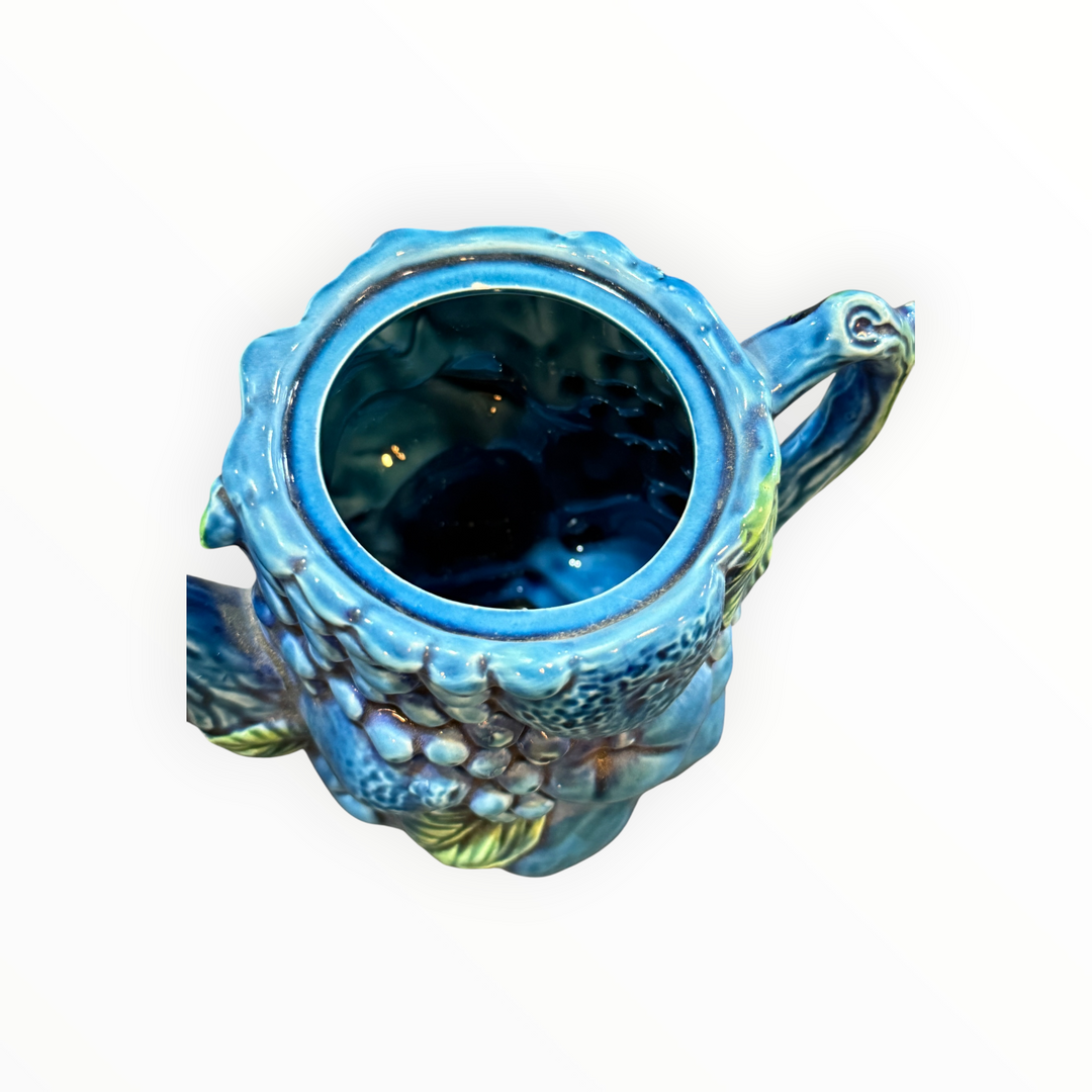 1960s Inarco Mood Indigo Blue Ceramic Coffee/Tea Set