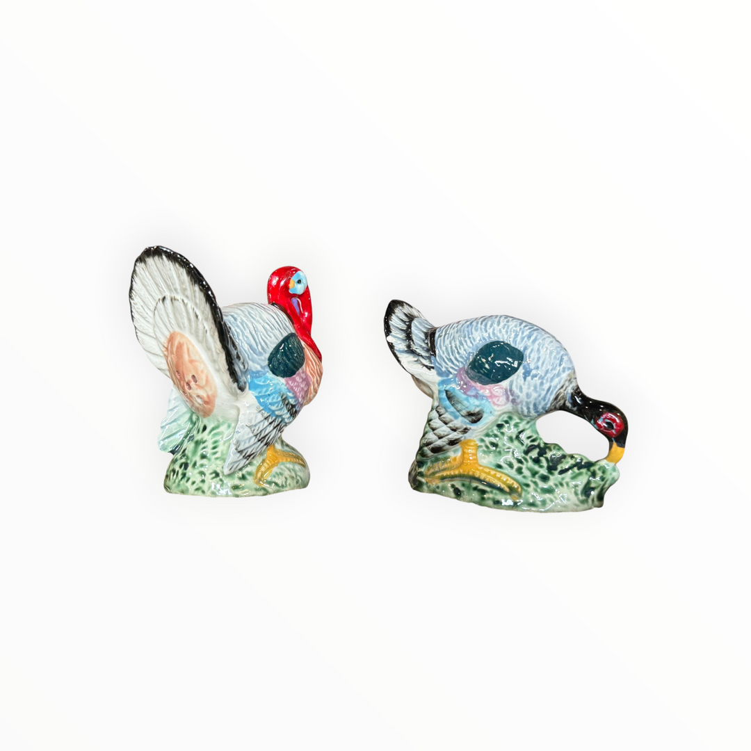 Vintage Turkey Salt &amp; Pepper Shakers