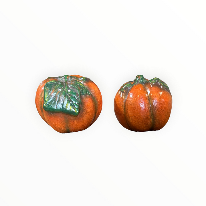Vintage Ceramic Salt &amp; Pepper Pumpkins