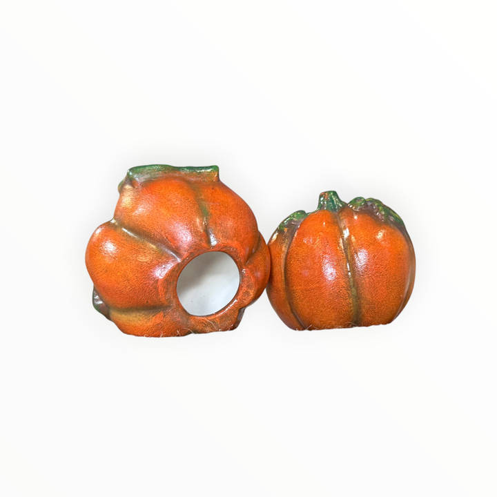 Vintage Ceramic Salt &amp; Pepper Pumpkins