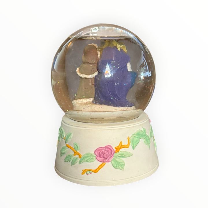 Schmid Beauty and The Beast Musical Snowglobe