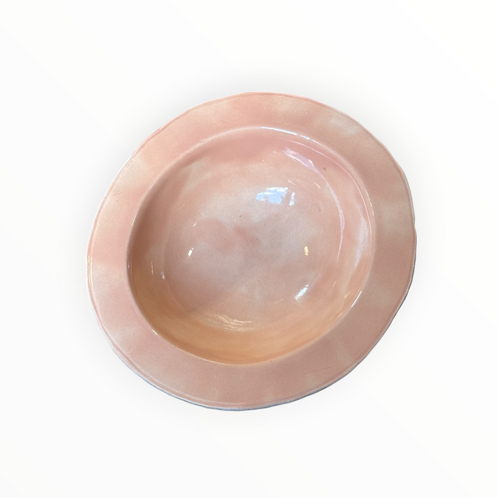 Handmade Ceramic Cantaloupe Bowl