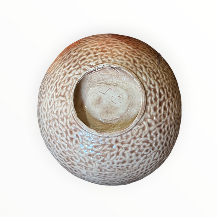 Handmade Ceramic Cantaloupe Bowl