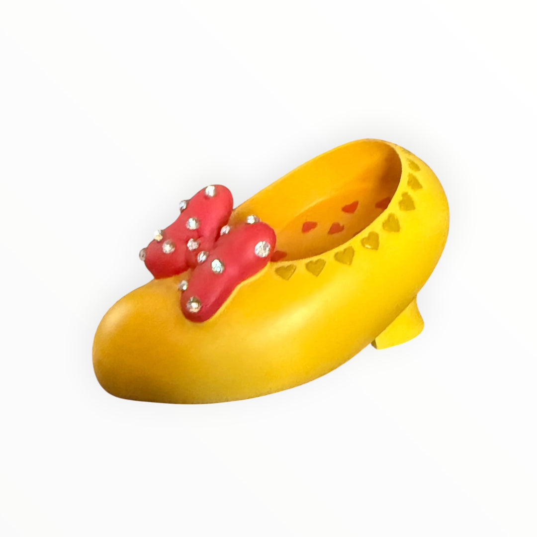 Minnie Mouse Resin Shoe