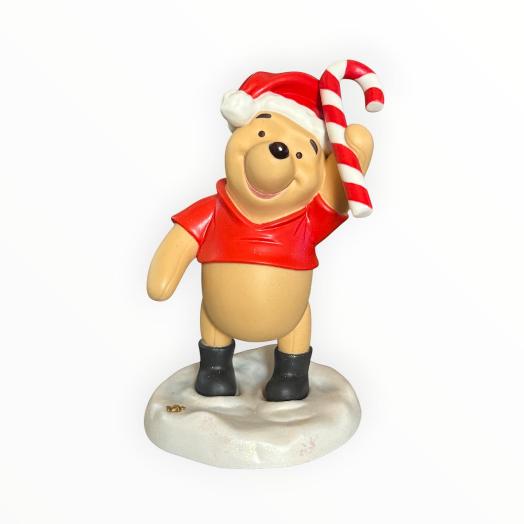 Pooh and Friends Figurine "Wishing You The Sweetest Holiday Ever"