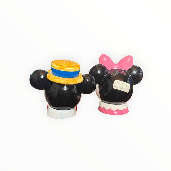 Mickey Mouse And Minnie Salt and Pepper Shakers