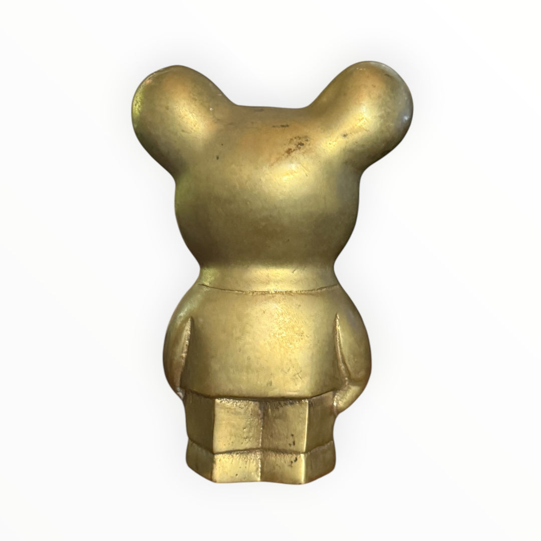Vintage Brass Mickey Mouse