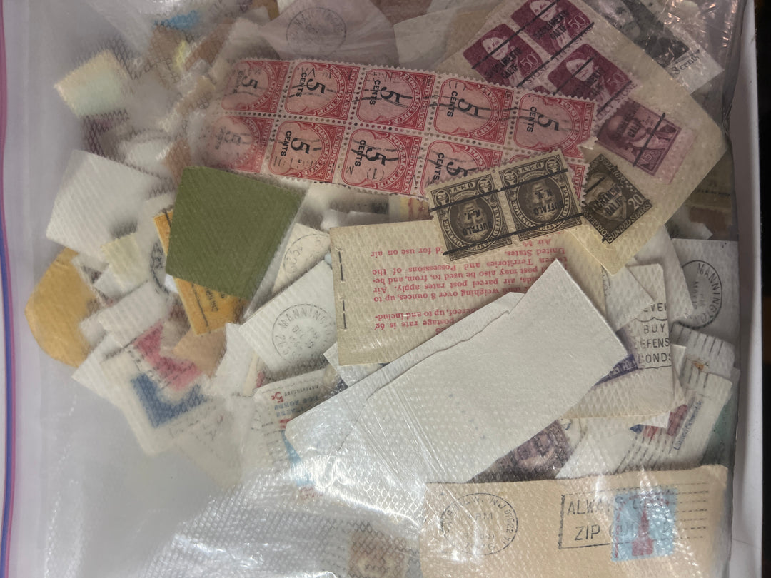 Stamps - Used USA/Foreign Stamp Lot