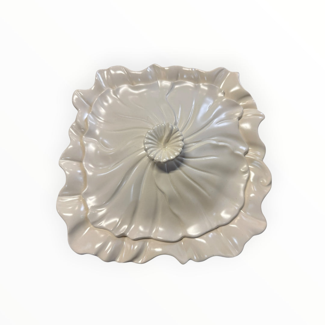 White Lotus Covered Casserole