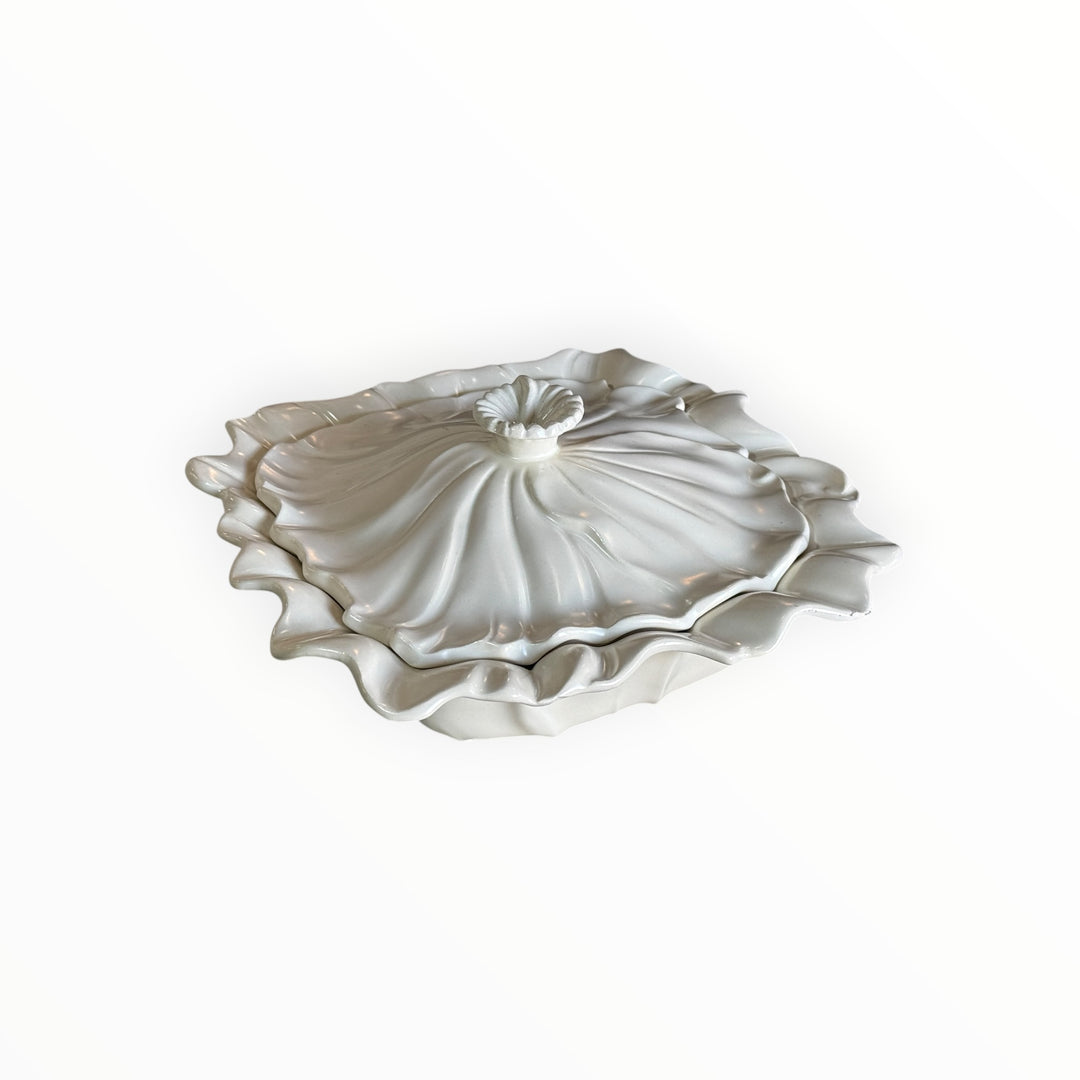 White Lotus Covered Casserole