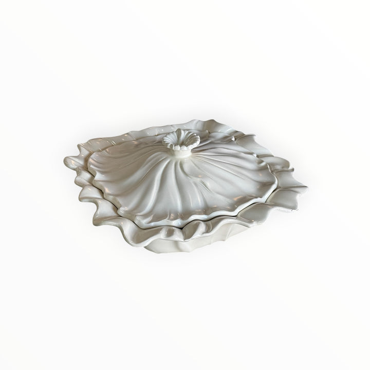 White Lotus Covered Casserole