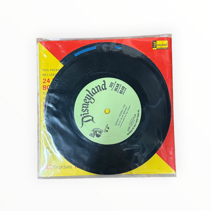 Disneyland Record &amp; Book Johnny Fedora and Alice Blue Bonnet 45pm