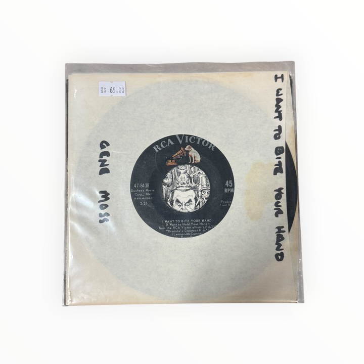 RCA Victor 45 I Want to Bite Your Hand Ghoul Days "Dracula&