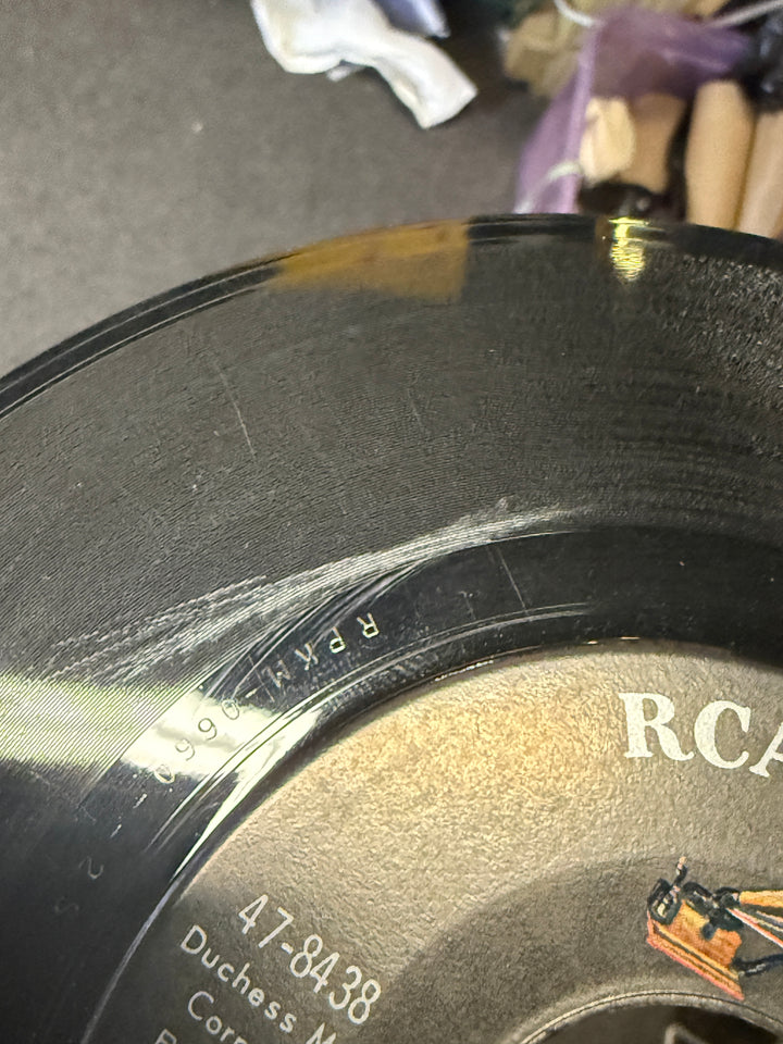 RCA Victor 45 I Want to Bite Your Hand Ghoul Days "Dracula&