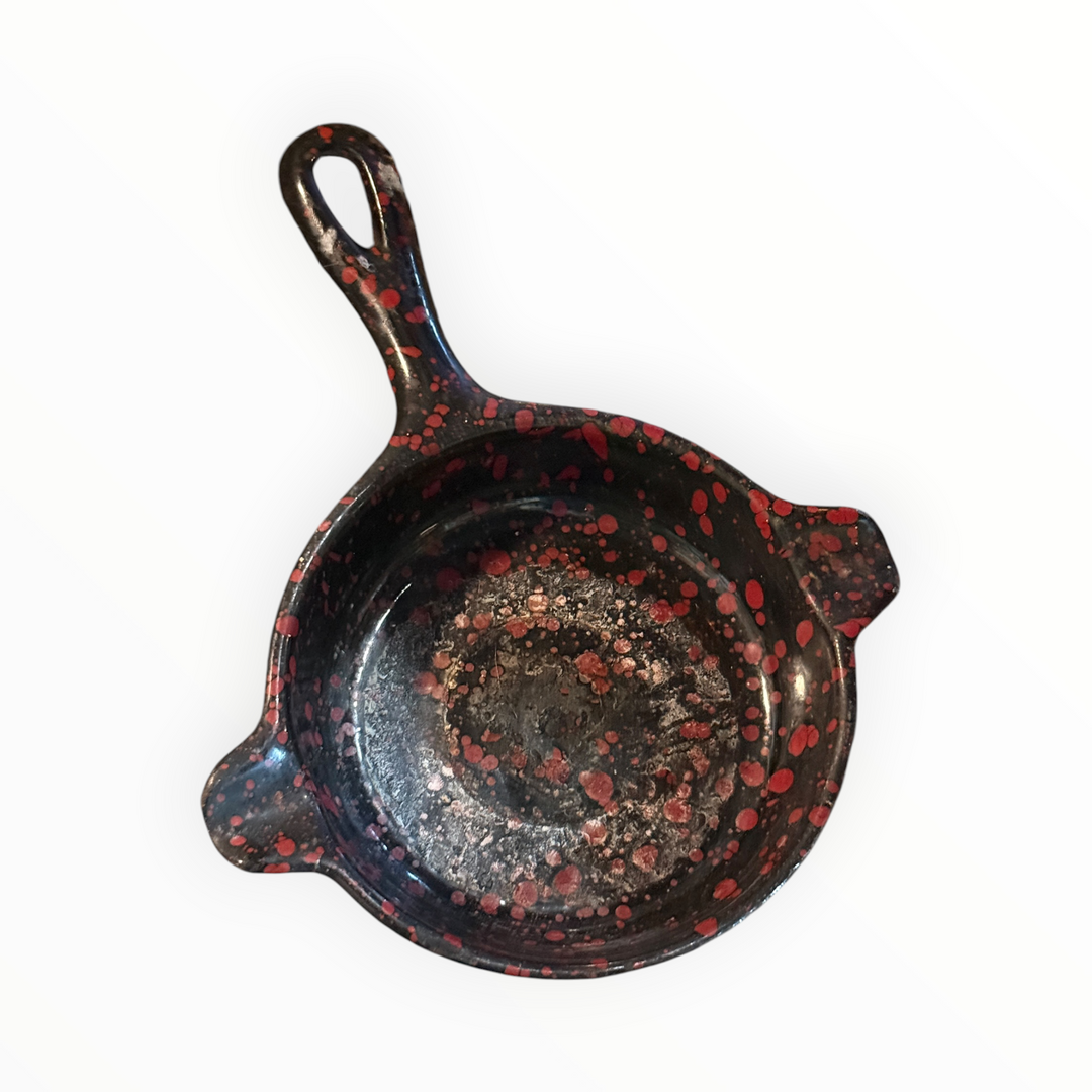 Wagner Ware Enameled Cast Iron Skillet Ashtray