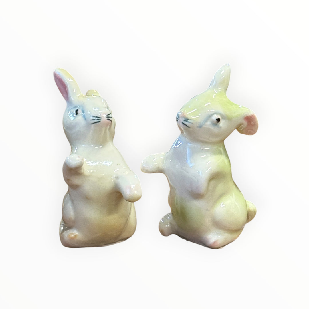 Salt &amp; Pepper - Ceramic Bunny Pair