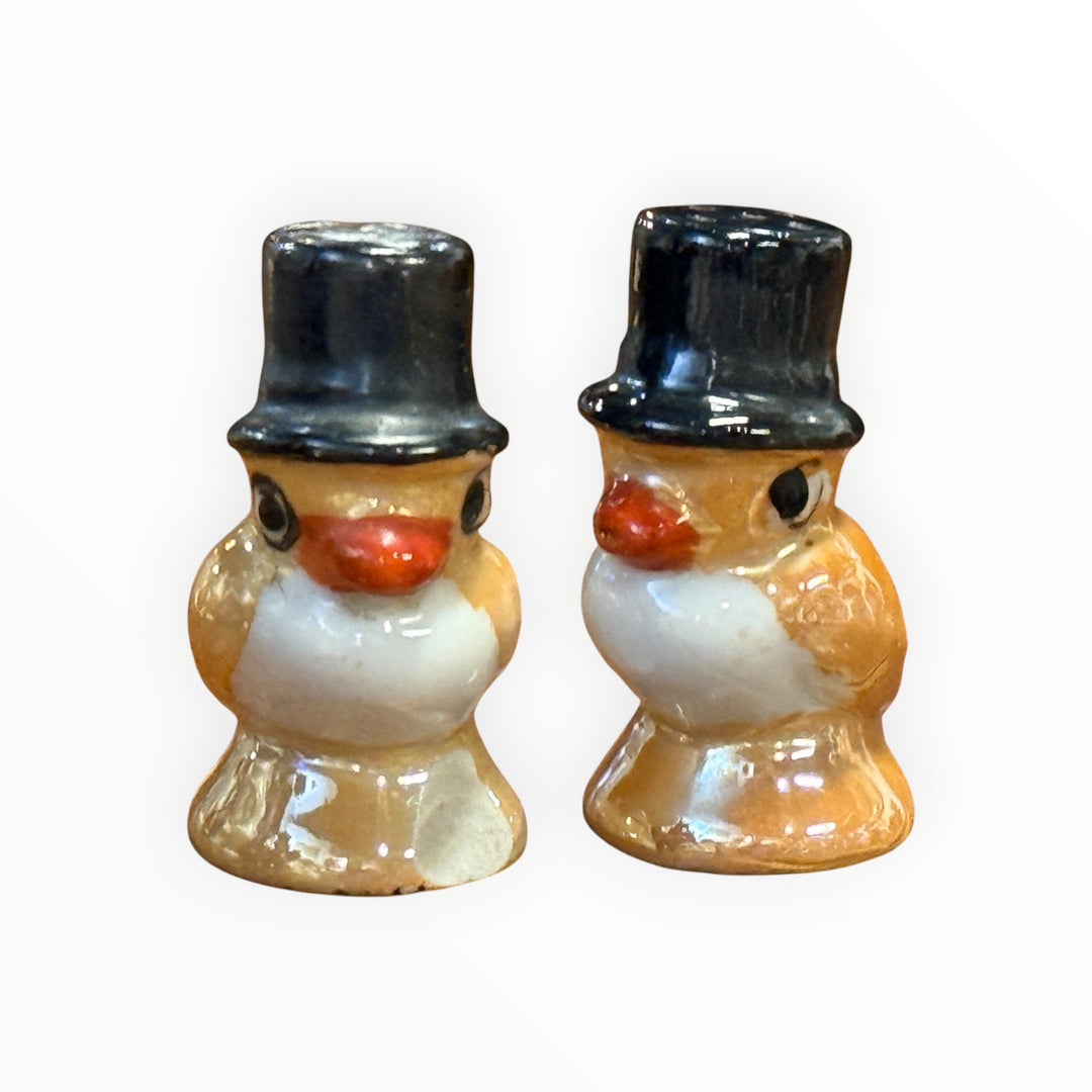 Salt &amp; Pepper - Lusterware Bird