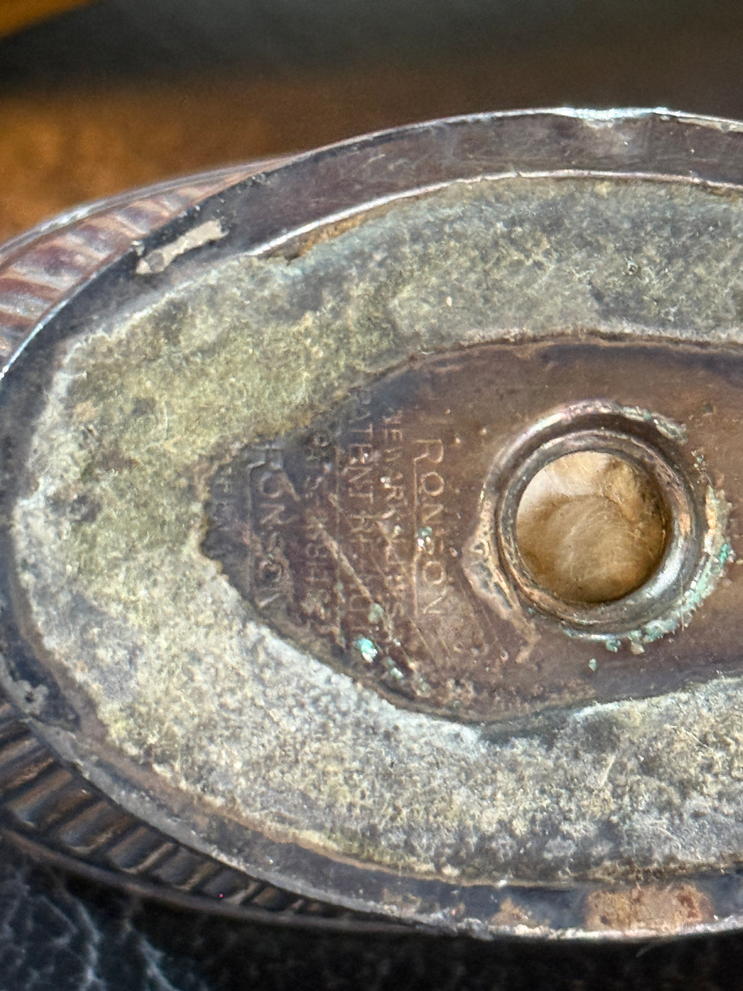 Vintage Ronson Queen Anne Table Lighter, circa 1940’s