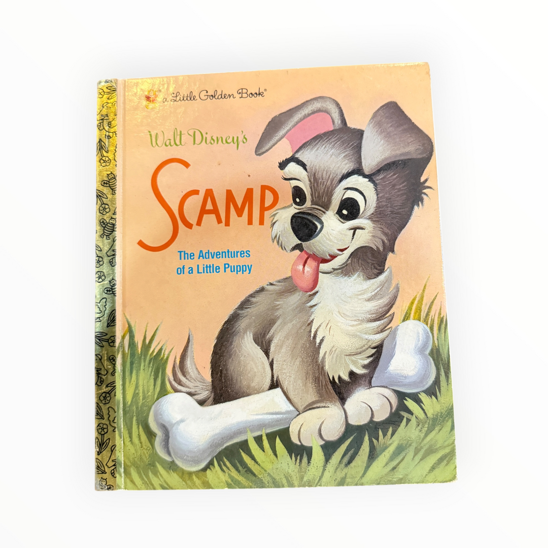 Little Golden Book - Scamp The Adventures of a Little Puppy