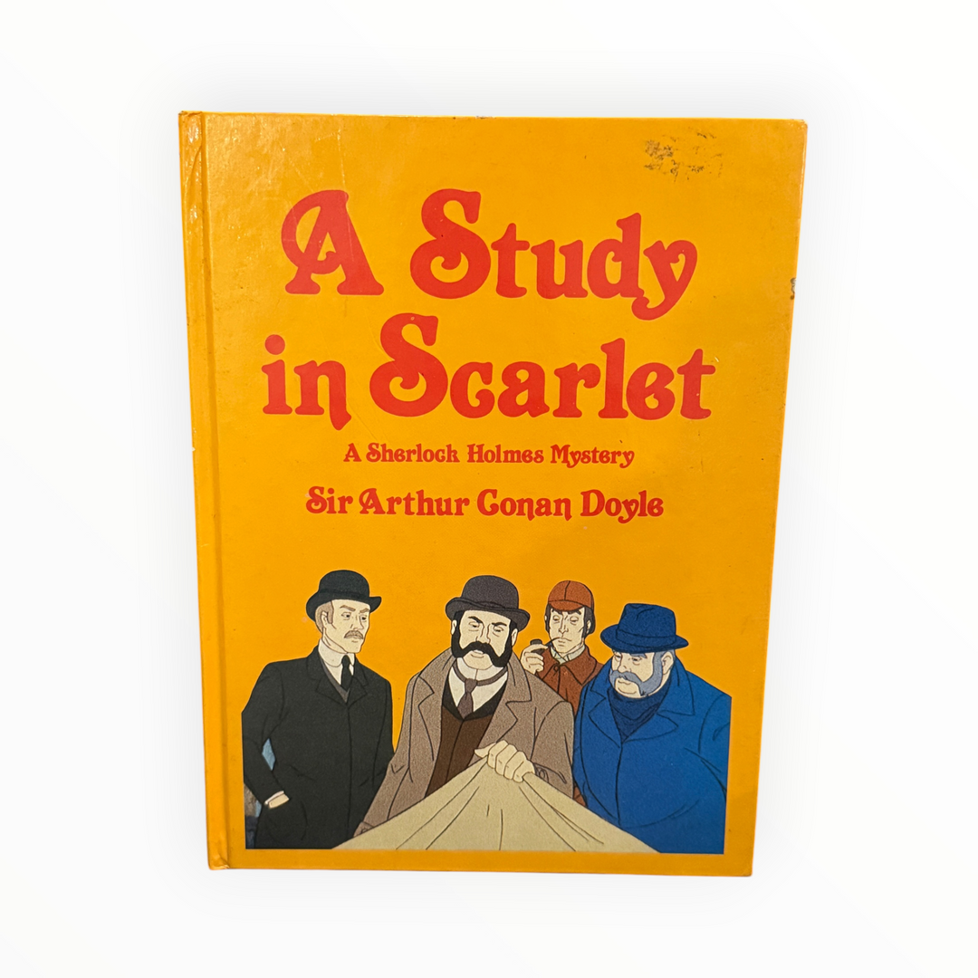 A Study in Scarlet A Sherlock Holmes Mystery Book