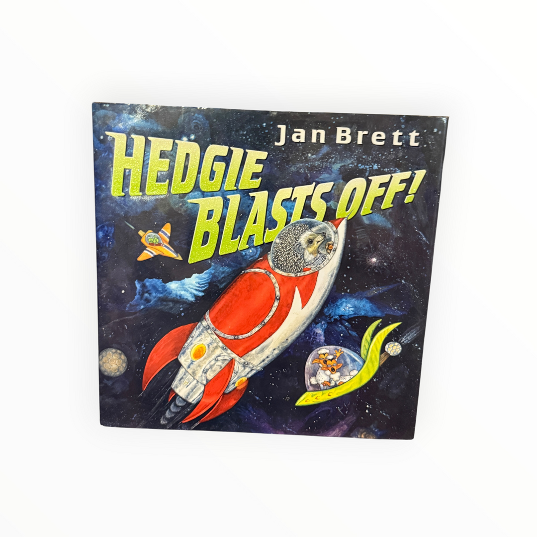 Hedgie Blast Off! Jan Brett Book
