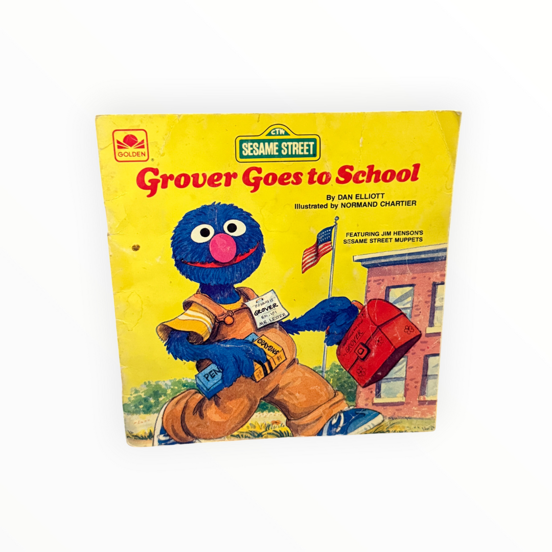 Golden Book Grover Goes to School Book