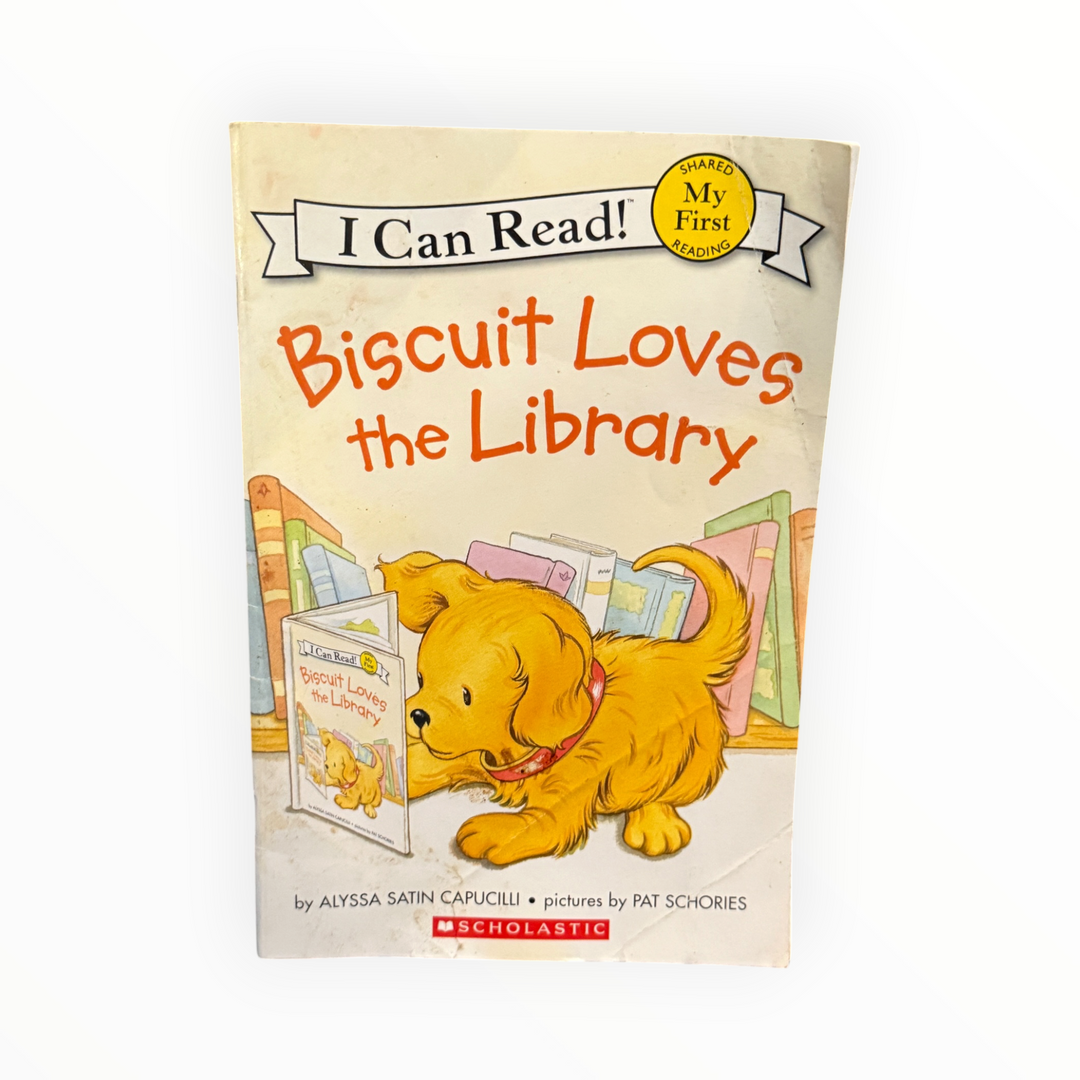 I Can Read!  Biscuit Loves the Library Book