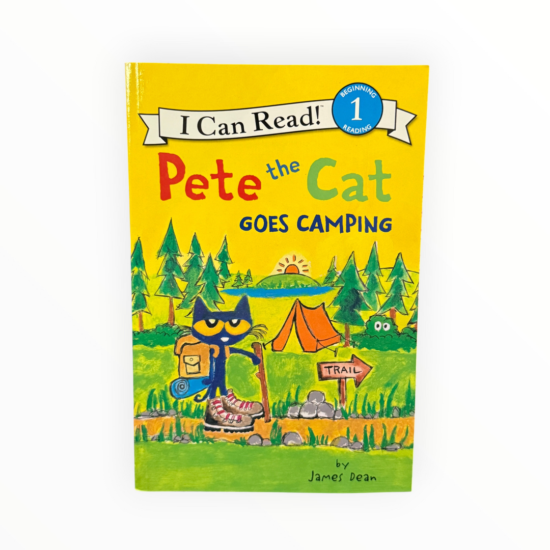 I Can Read! Pete the Cat Goes Camping Book