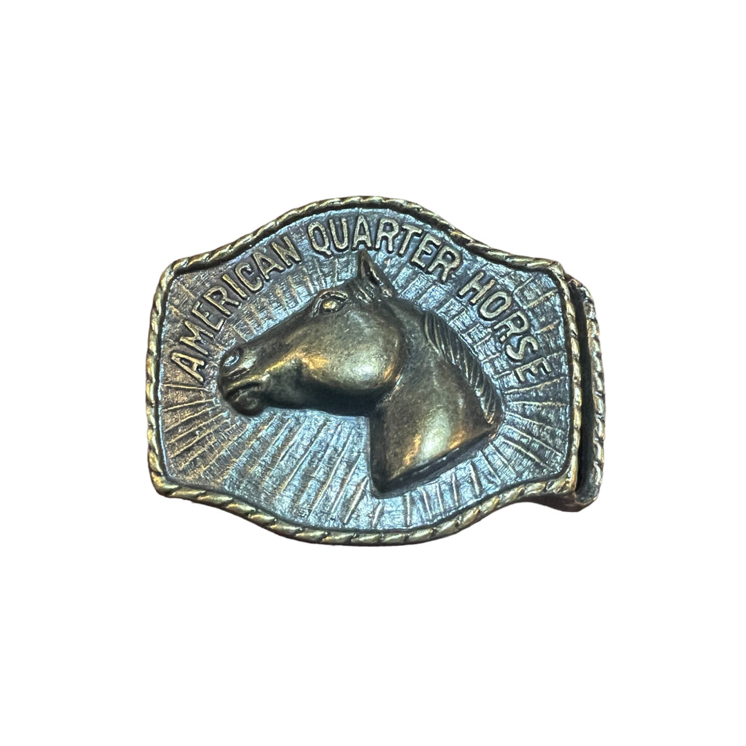 American Quarter Horse Belt Buckle