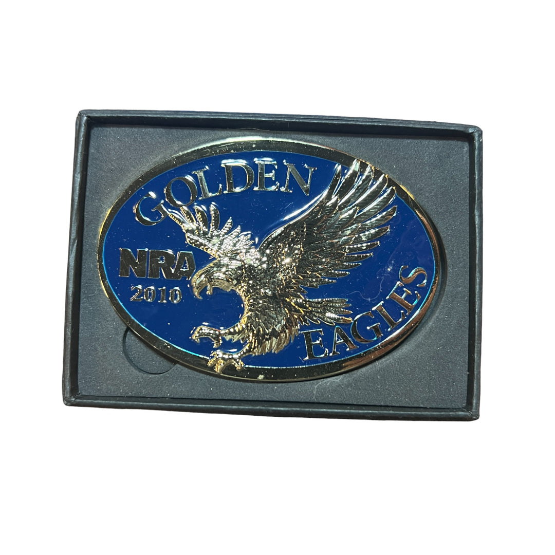 Golden Eagles NRA 2010 Belt Buckle