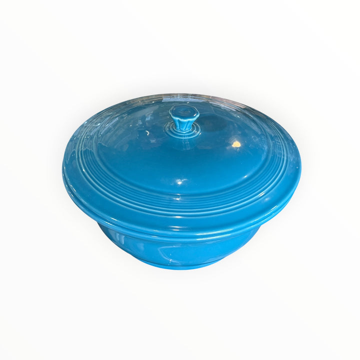 Fiestaware 2 qt Covered Casserole - Peacock