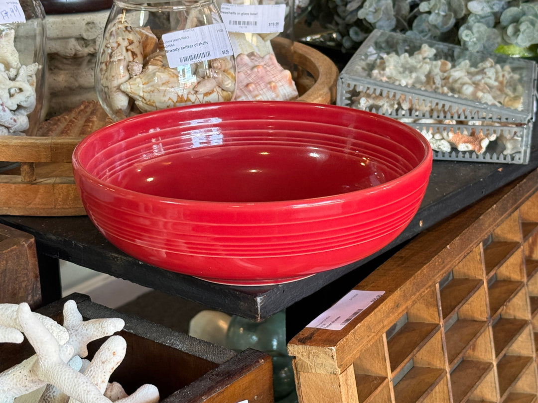Fiestaware Scarlet Bistro Bowl 9"