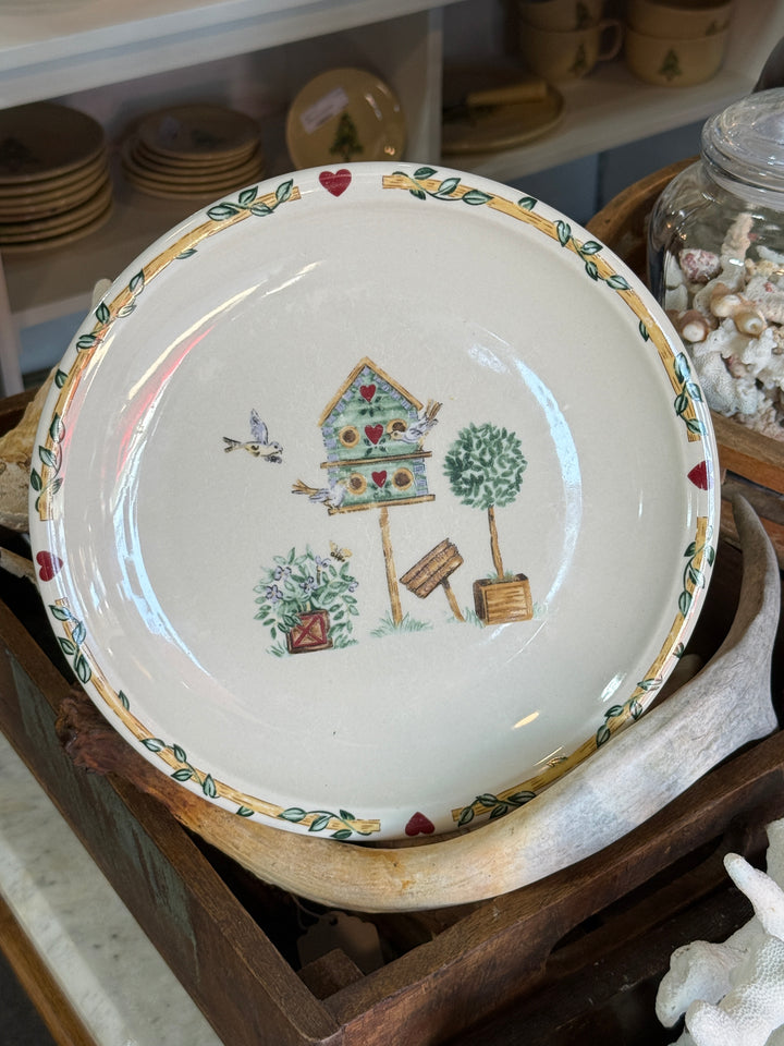 Thomson Pottery Birdhouse Salad Plate