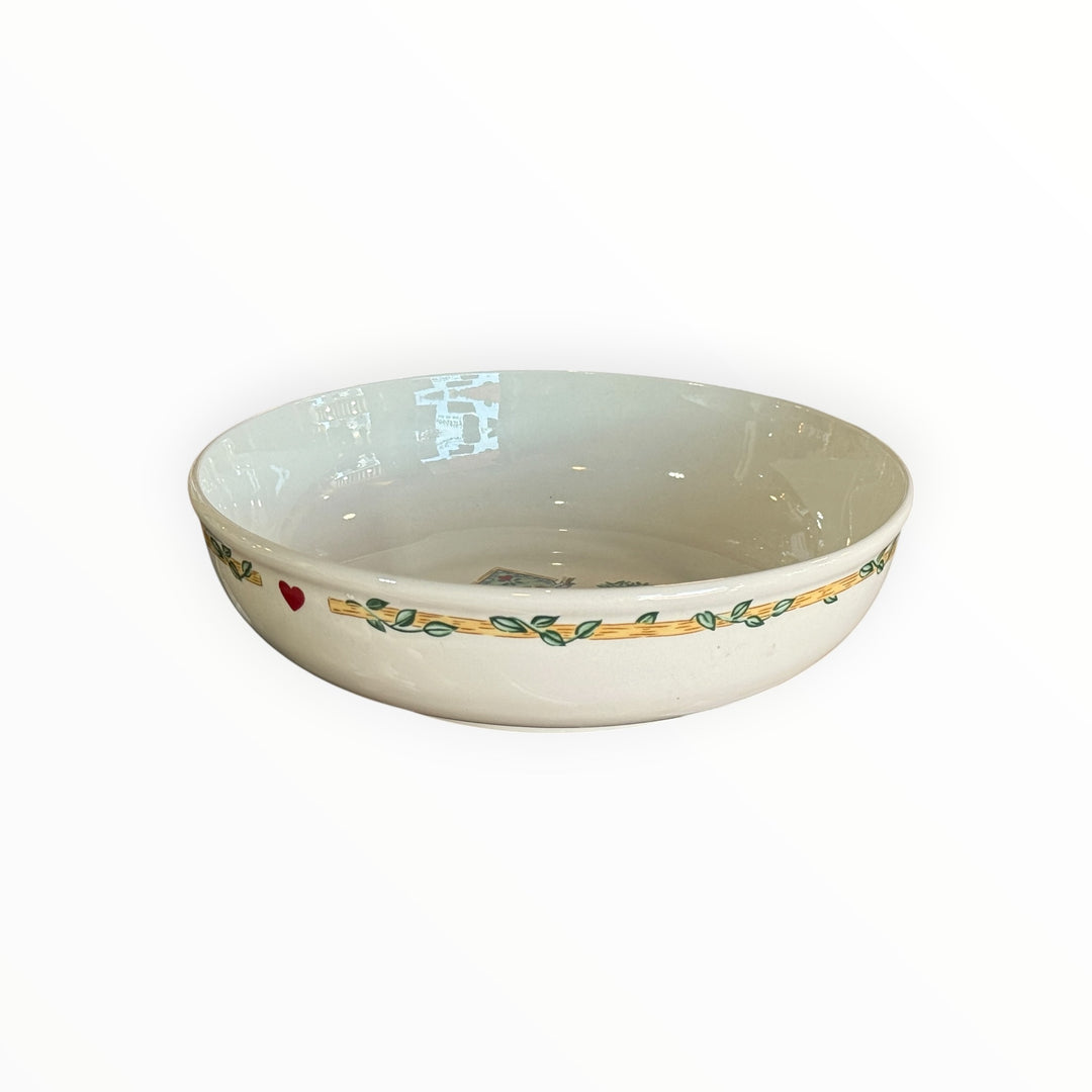 Thomson Pottery Birdhouse Serving Bowl