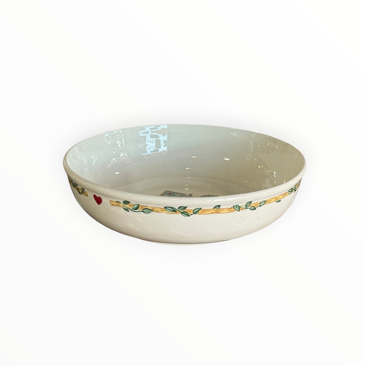 Thomson Pottery Birdhouse Serving Bowl