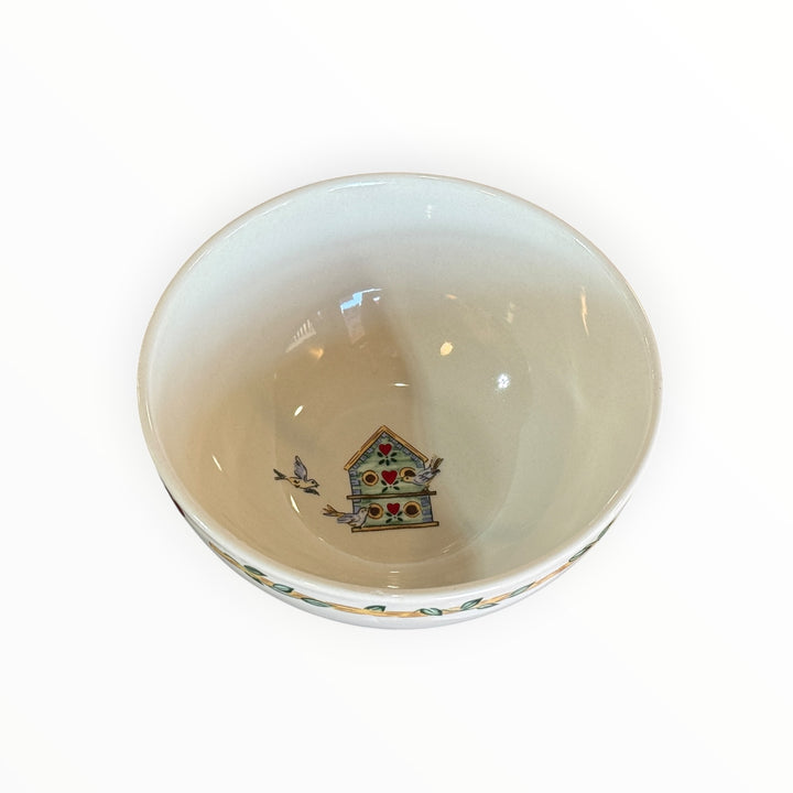 Thomson Pottery Birdhouse Cereal Bowl