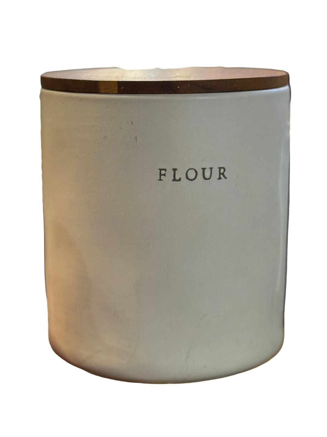 Hearth &amp; Hand with Magnolia Cream Stoneware Flour Canister