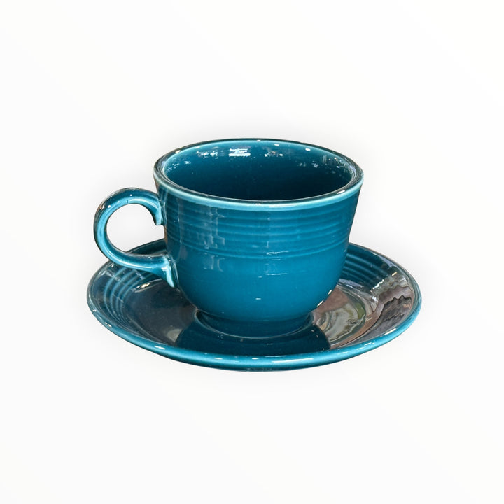 Fiestaware Juniper Cup &amp; Saucer