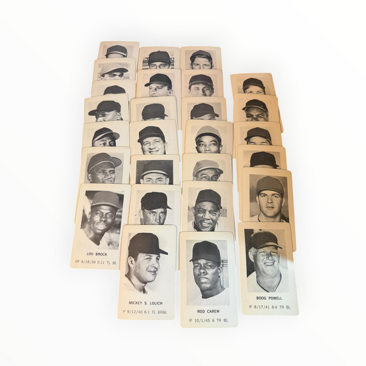 Milton Bradley 1970 Vintage Baseball Card Game Official Complete Set
