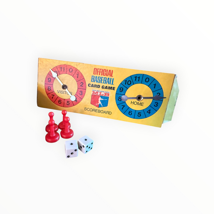 Milton Bradley 1970 Vintage Baseball Card Game Official Complete Set