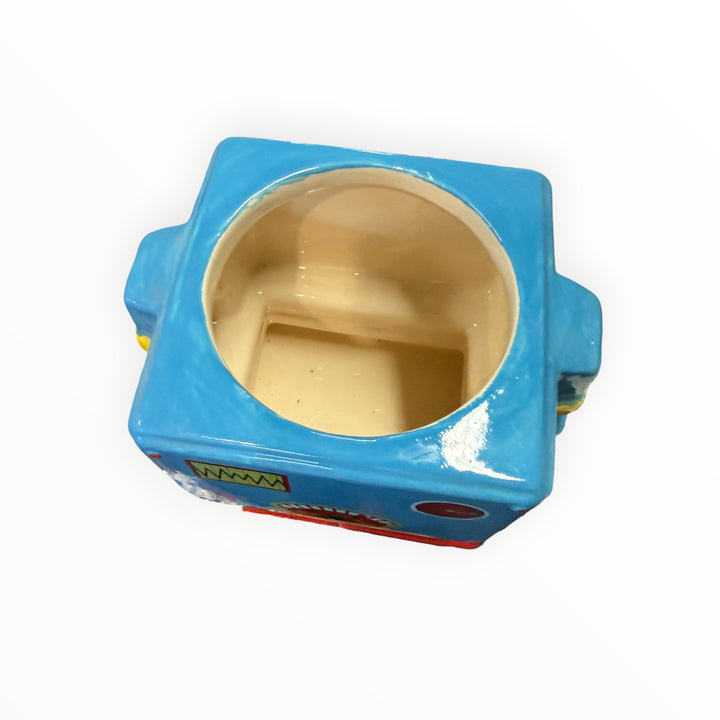 Ceramic Robot Cookie Jar