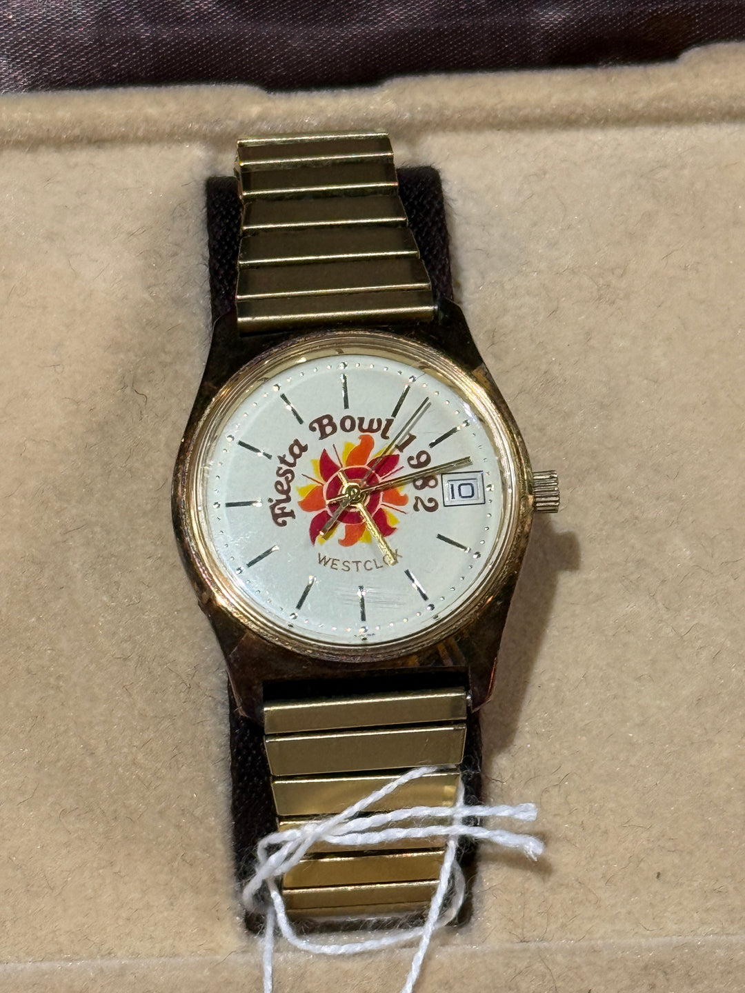 Vintage 1982 Fiesta Bowl Wristwatch