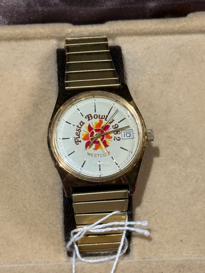 Vintage 1982 Fiesta Bowl Wristwatch