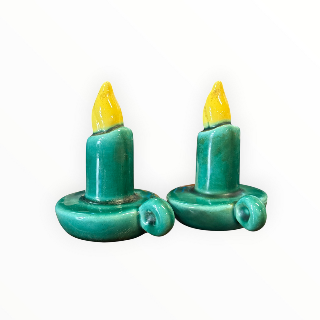 Salt and Pepper - Ceramic Candle Holder