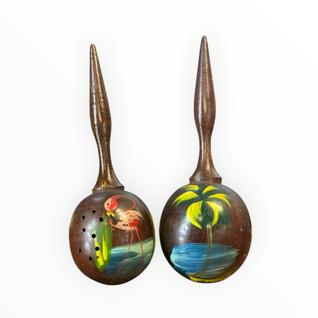 Salt and Pepper - Wooden Maracas