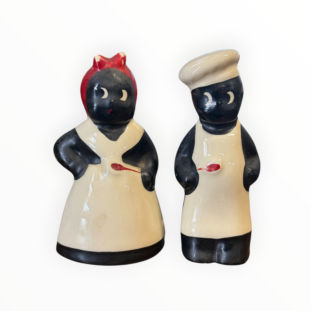 Salt and Pepper - Black Americana Man / Woman