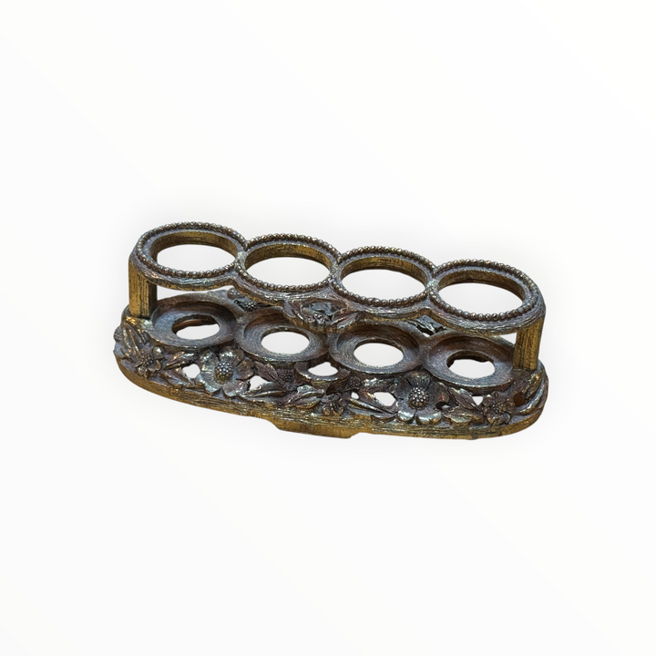 Vintage Brass Lipstick Holder